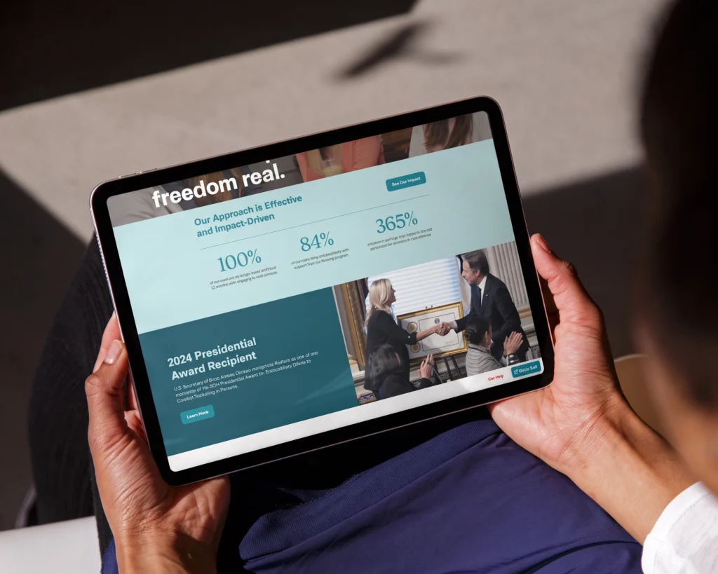Restore NYC website design