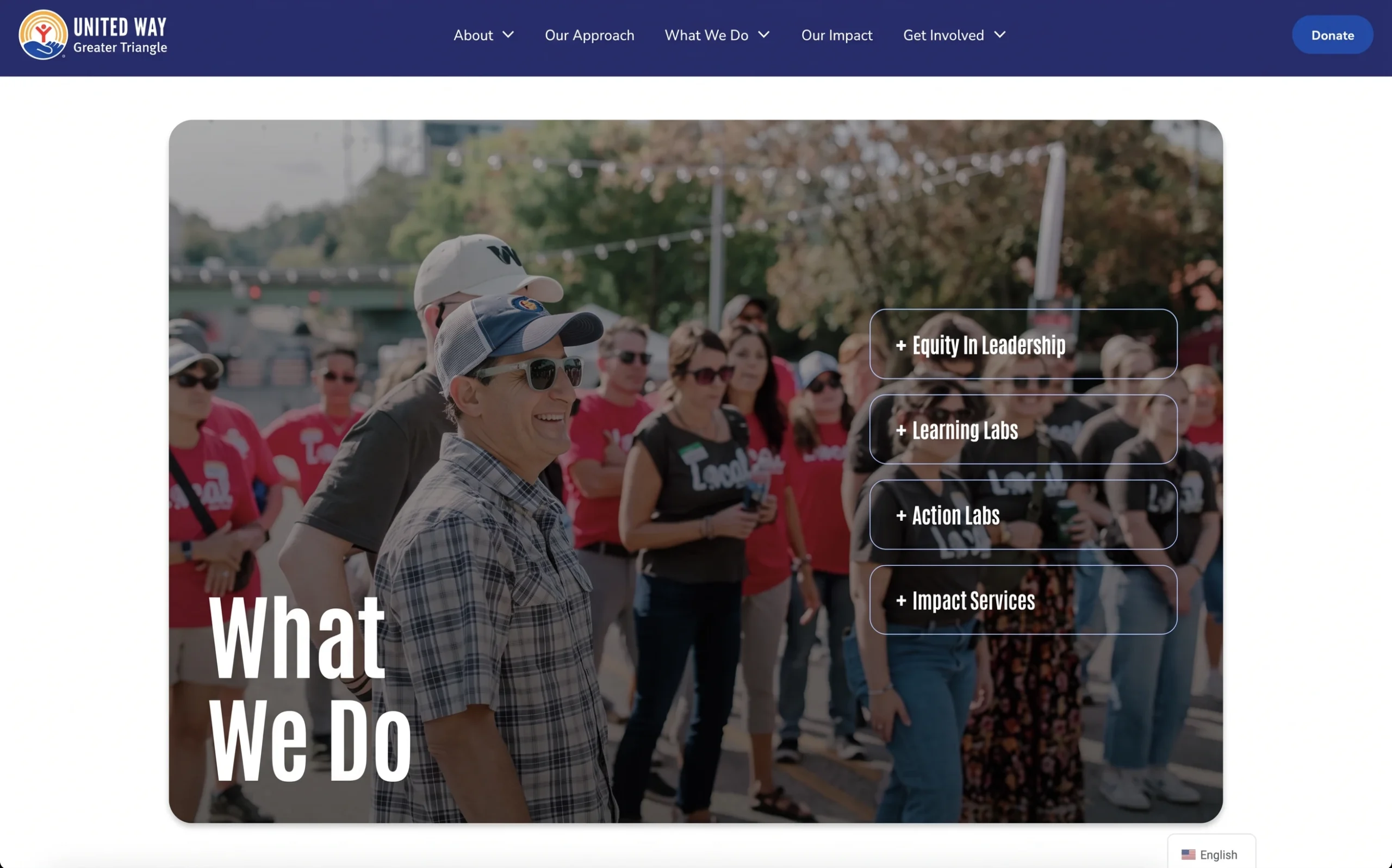 United Way of the Greater Triangle website