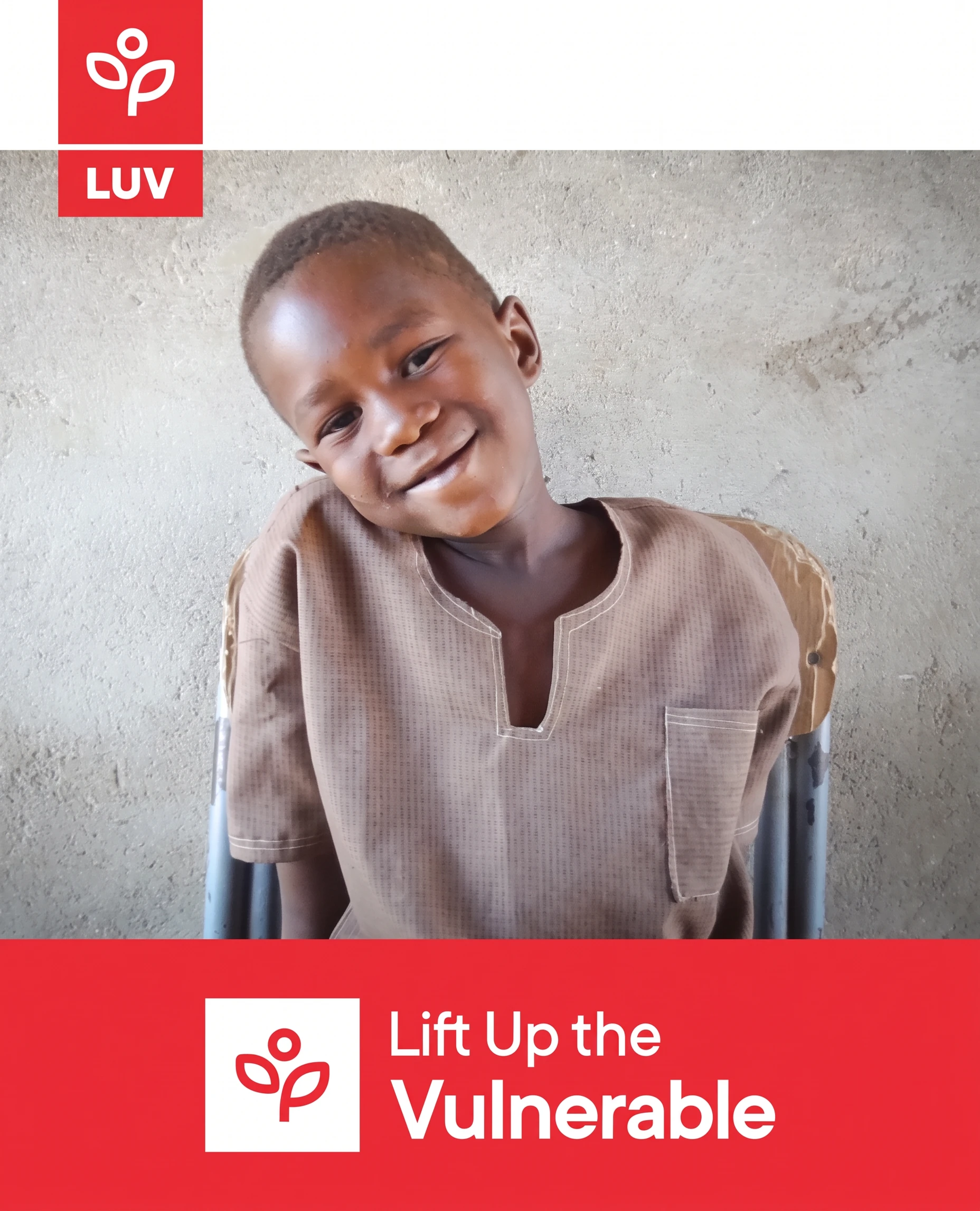 Lift Up the Vulnerable design — Liminal nonprofit client