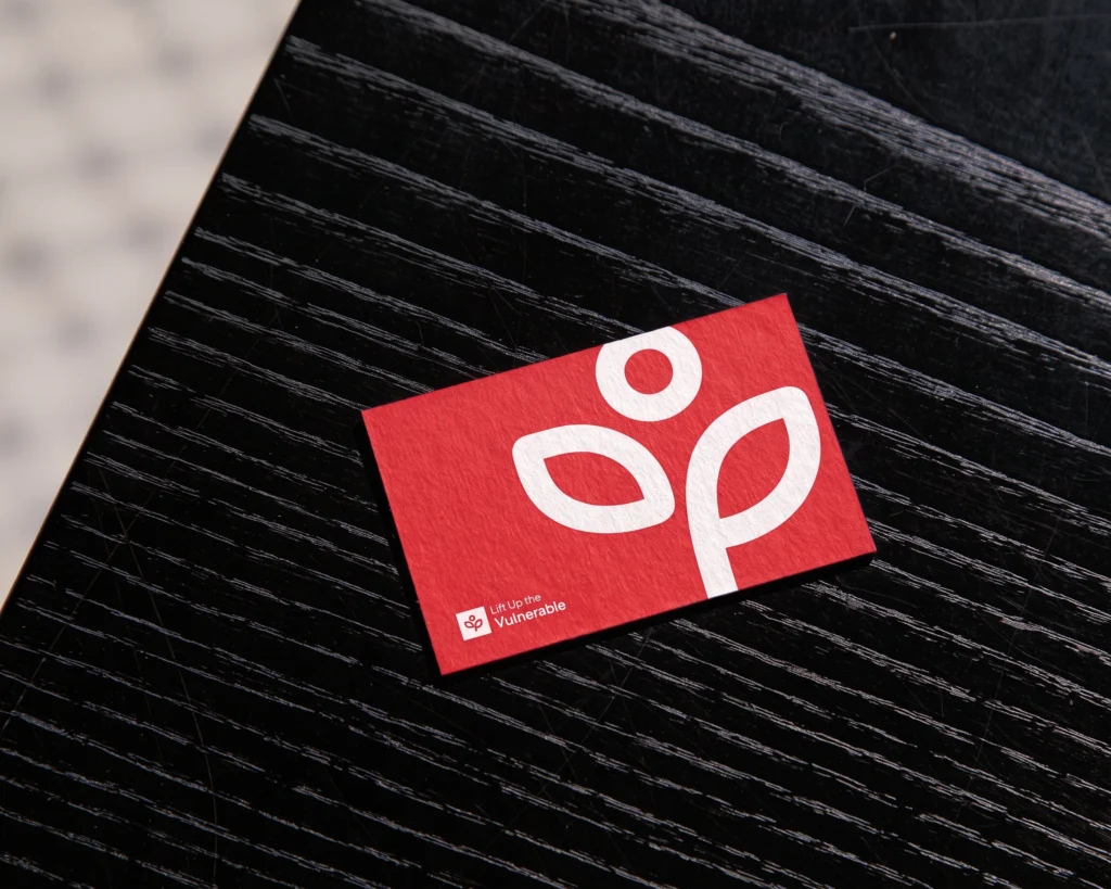 Lift Up the Vulnerable visual identity